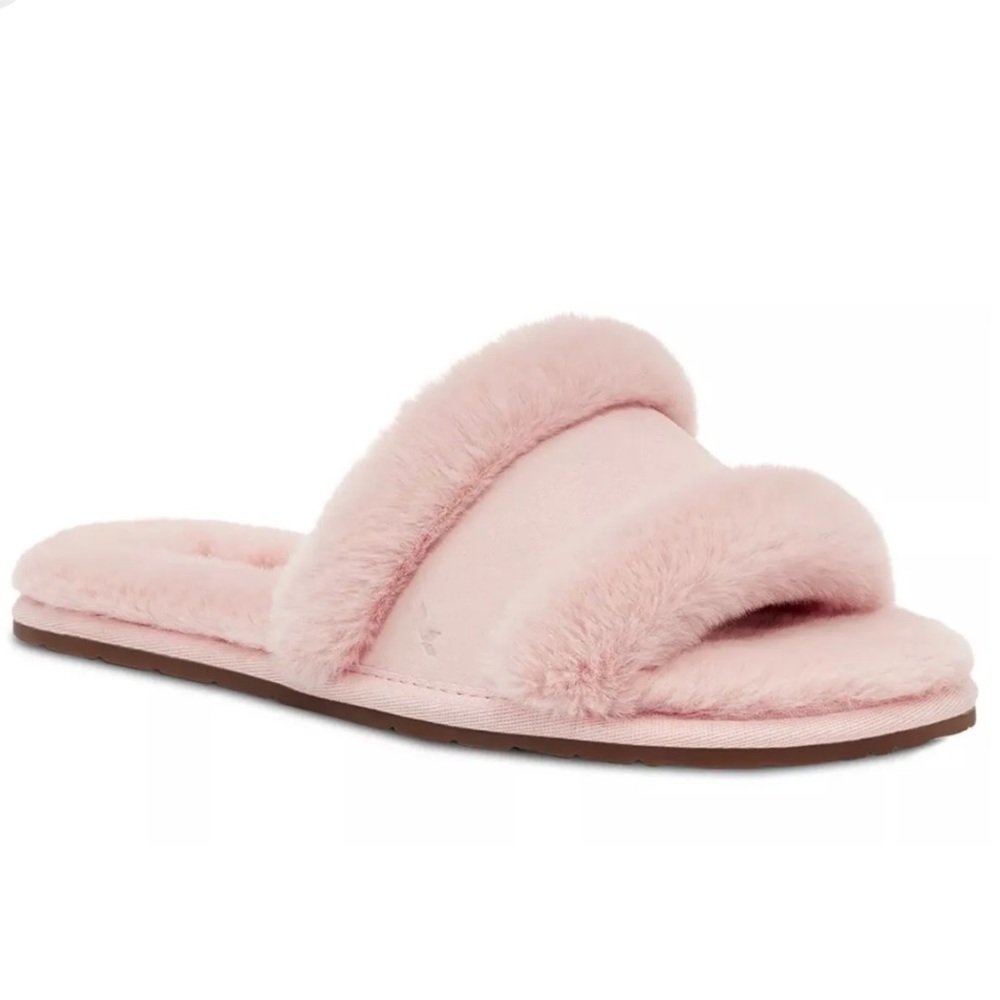 Koolaburra by Ugg Milo Faux Fur Sandal Slippers - Size 9